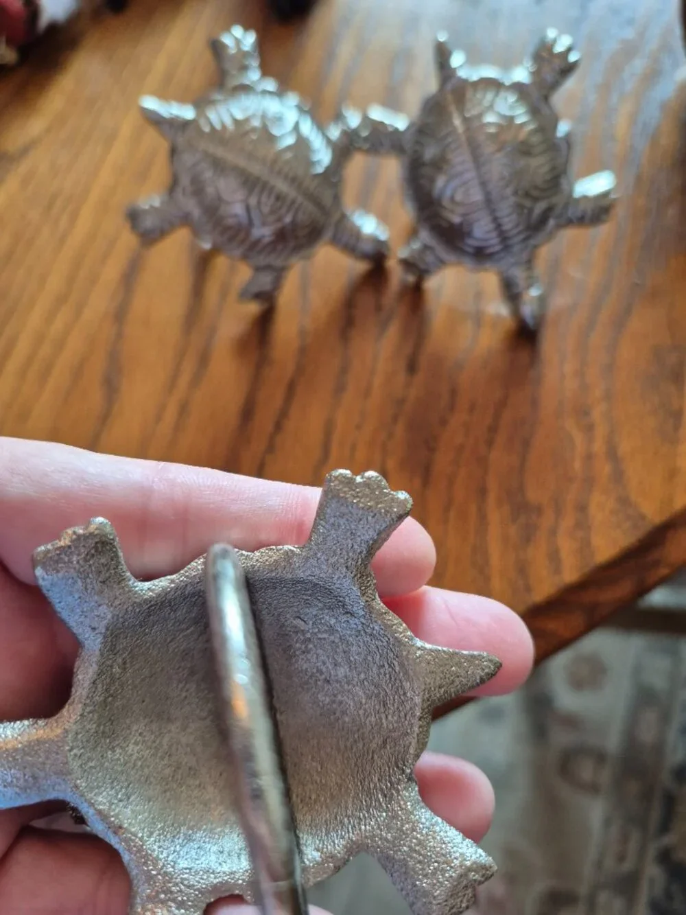 Set of 4 turtle napkin holders